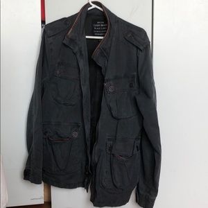 Lucky Brand Men’s Gray Cargo Jacket